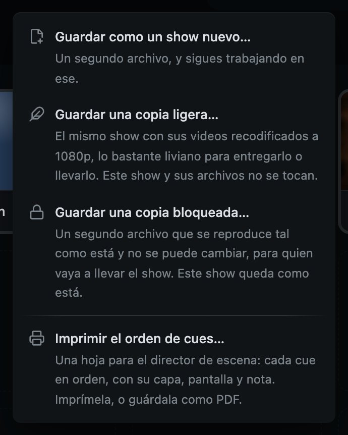 Las otras formas de guardar.
